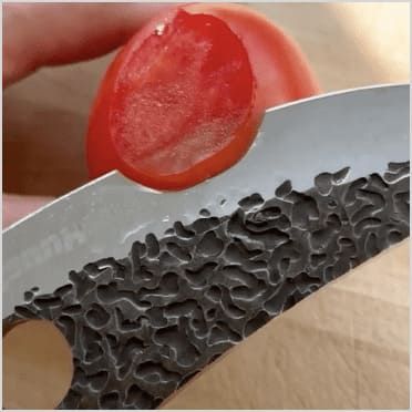 Matsato knife in use